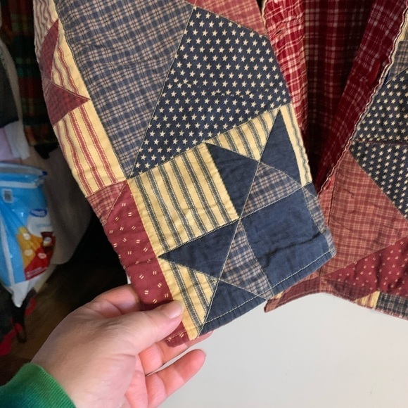 Homemade jacket, granny, core Americano, reversible size XL see measurements - Picture 6 of 14